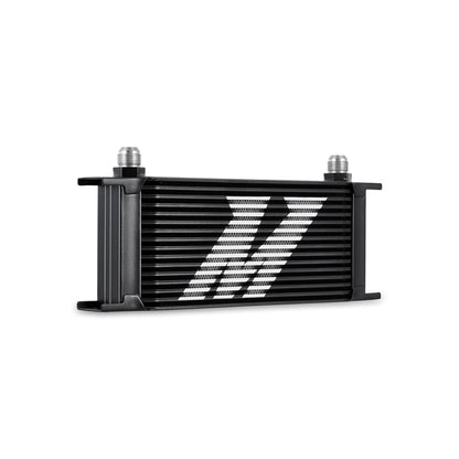 Mishimoto Universal Thermostatic Oil Cooler Kit 16-Row Black