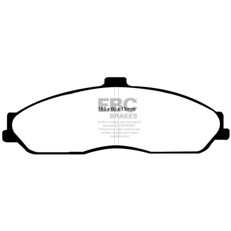 EBC 03-04 Cadillac XLR 4.6 Greenstuff Front Brake Pads EBC Brake Pads - Performance