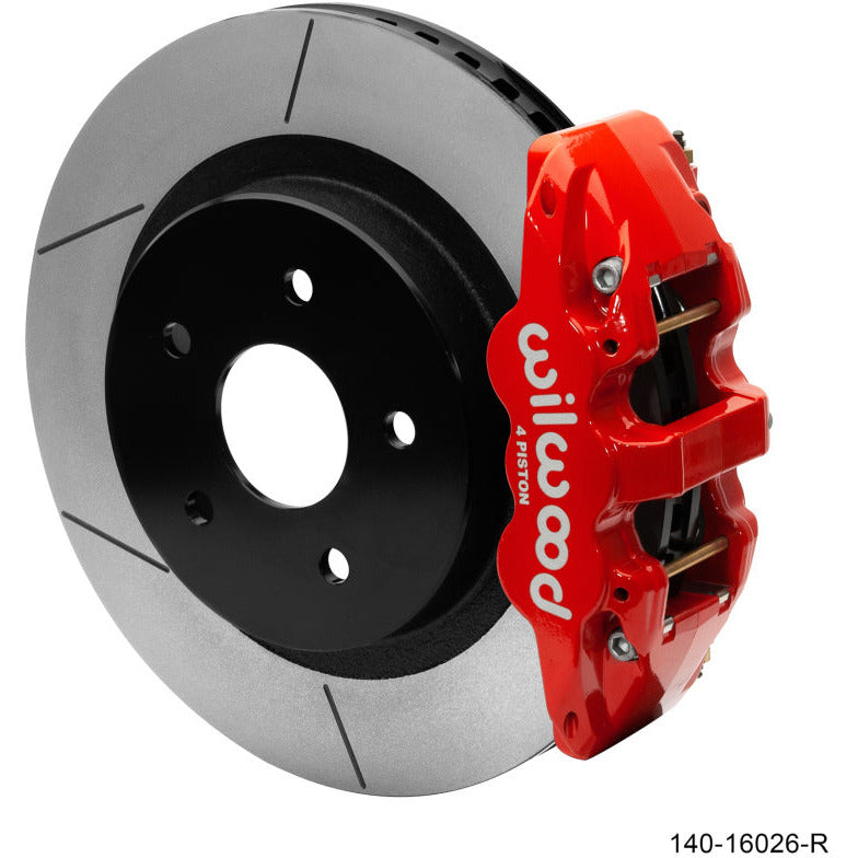 Wilwood Aerolite 4R Rear Kit 15.00in Red 13-17 Dodge Truck 1500 - 4WD Wilwood Big Brake Kits