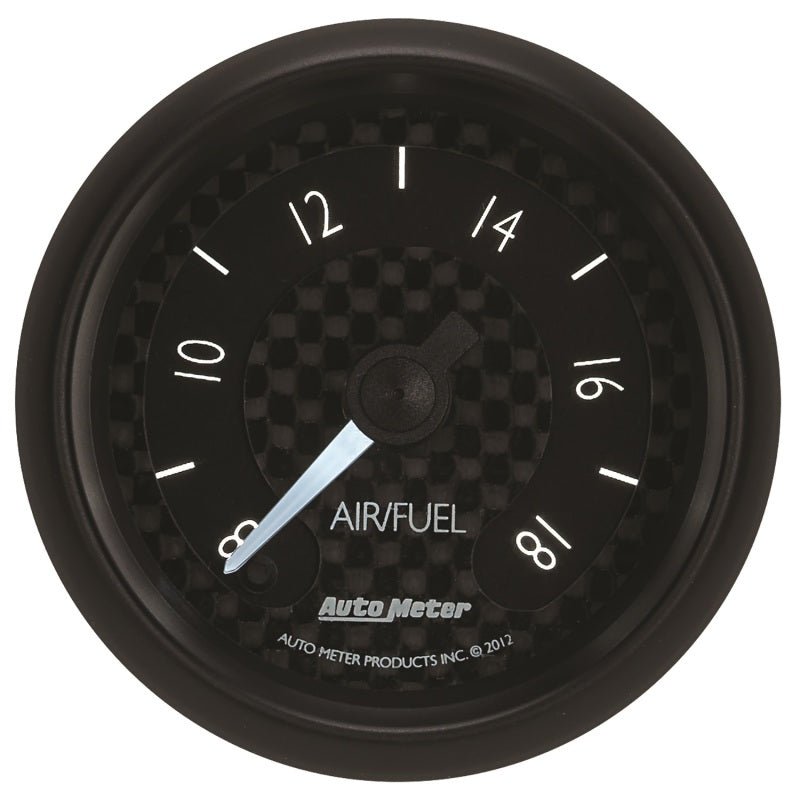 Autometer GT Series 52mm Full Sweep Electronic 8:1-18:1 AFR Wideband Air/Fuel Ratio Analog AutoMeter Gauges