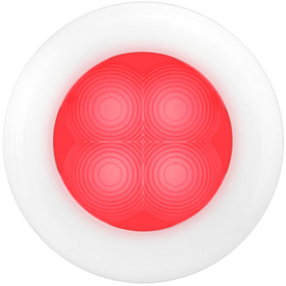 Hella Courtesy Lamp Rnd Red Md12 Wh Rim 2Xt Hella Work Lights