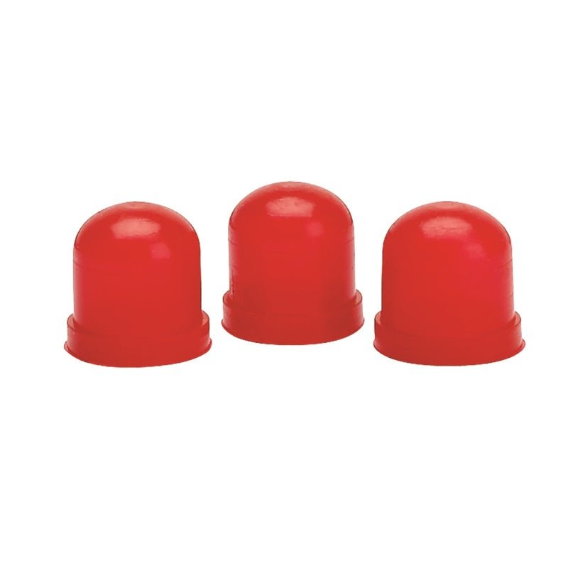 Autometer Red Light Bulb Boots Pack of 3 AutoMeter Uncategorized