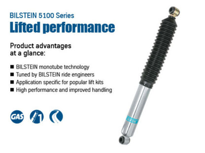 Bilstein 5100 Series 2013-2015 Dodge Ram 3500 Front 46mm Monotube Shock Absorber