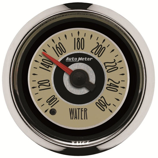 Autometer Cruiser 2-1/16in Full Sweep Electric 100-260 Deg F Water Temperture Gauge AutoMeter Gauges
