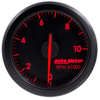 Autometer Airdrive 2-1/6in Tachometer Gauge 0-10K RMP - Black AutoMeter Gauges