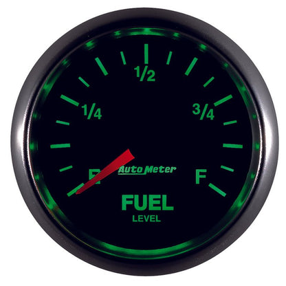 Autometer GS 2 1/16in. 0-280 Ohms Fuel Level Gauge - Stepper Motor AutoMeter Gauges