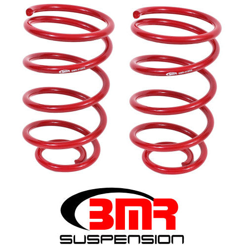 BMR 64-66 A-Body Rear Lowering Springs - Red BMR Suspension Lowering Springs