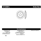StopTech 97-10 Chevy Corvette Slotted & Drilled Rear Left Rotor Stoptech Brake Rotors - Slot & Drilled