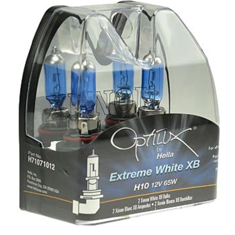 Hella Optilux H13/9008 12V 60/55W XB Xenon White Bulbs (Pair) Hella Bulbs