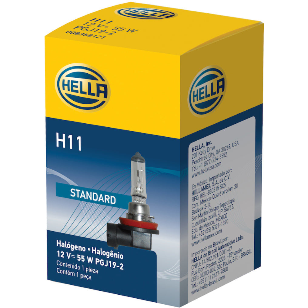 Hella Bulb H11 12V 55W Pgj192 T4 Hella Bulbs