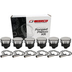 Wiseco Nissan RB2DET Skyline 2.5L 24V 86.25mm Bore .010 Oversized 14cc Dome Piston Kit Wiseco Piston Sets - Forged - 6cyl