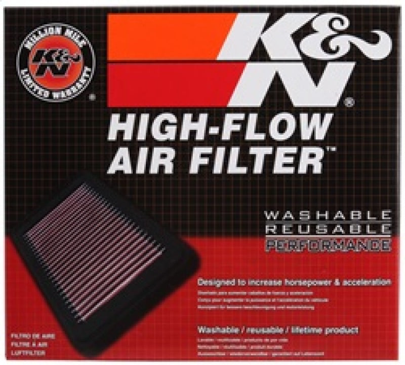 K&N Replacement Air Filter for 02-13 Renault Megane/03-13 Scenic/03-09 Grand Scenic/08-13 Kangaroo