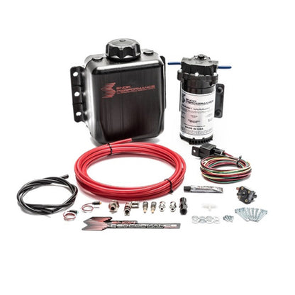 Snow Performance Stg 1 Boost Cooler TD Water Injection Kit (Incl. Red Hi-Temp Tubing/Quick Fittings) Snow Performance Water Meth Kits