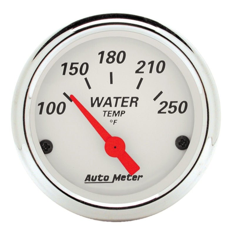 Autometer Arctic White 5 Pc Kit Box w/ Elec KMH Speedo, Elec Oil Press, Water Temp, Volt, Fuel Level AutoMeter Gauges