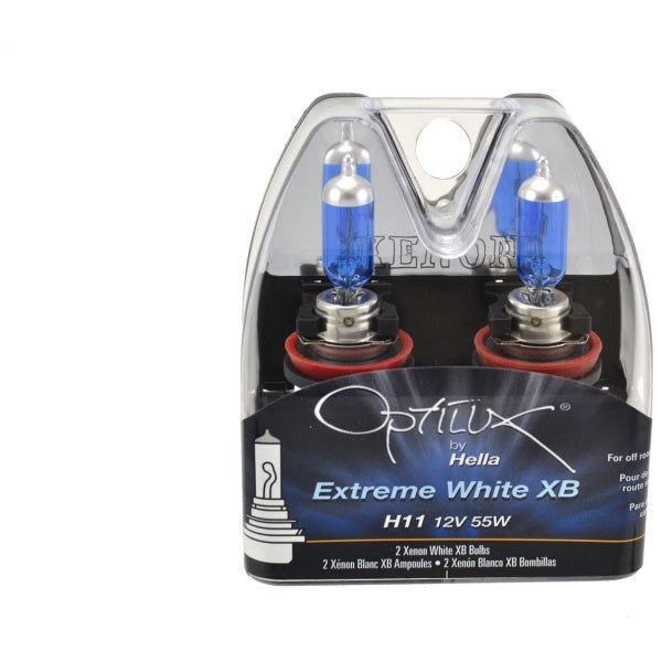 Hella H11 12V 55W Xenon White XB Bulb (Pair) Hella Driving Lights