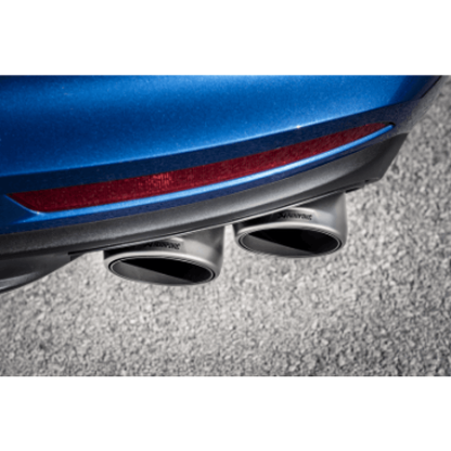 Akrapovic 17-18 Porsche Panamera Turbo Tail Pipe Set (Titanium) Akrapovic Tips