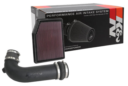 K&N 19-20 Chevrolet Silverado V6-4.3L Aircharger Performance Intake Kit