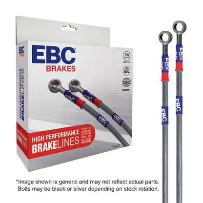 EBC 2016+ Chevrolet Camaro (6th Gen) 2.0T Stainless Steel Brake Line Kit