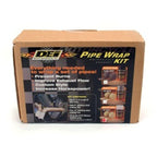 DEI Powersport Motorcycle Exhaust Wrap Kit - Tan wrap w/ White HT Silicone Coating DEI Thermal Wrap