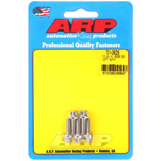 ARP 10-24 x .625 12pt SS bolts ARP Hardware - Singles