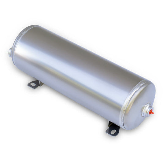 Ridetech Air Tank 2 Gallon Aluminum w/ 2- 1/4in Ports and 1- 1/8in Port Ridetech Air Tanks