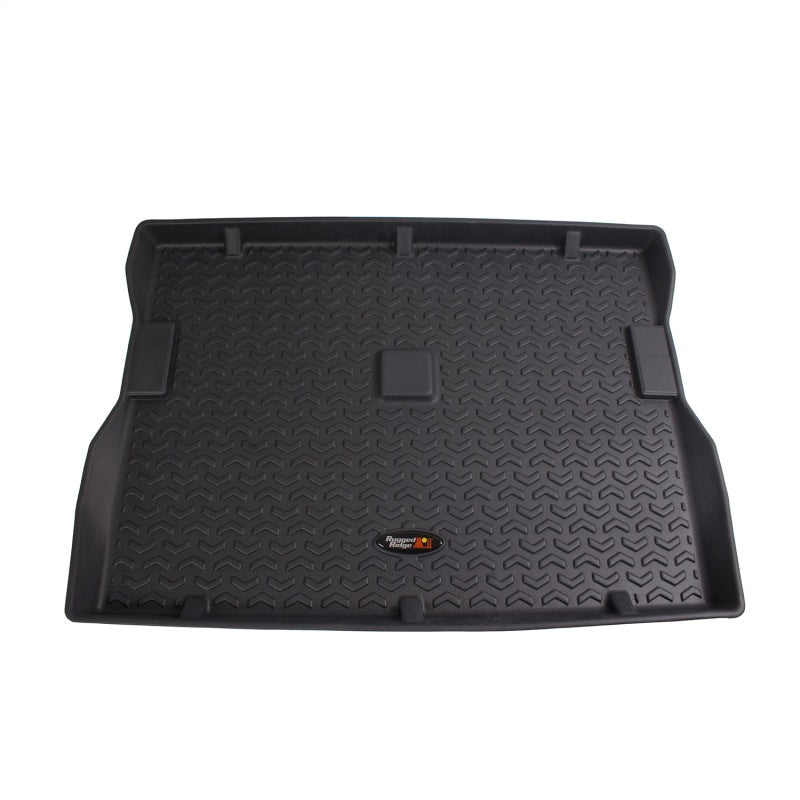 Rugged Ridge Floor Liner Cargo Black 1976-1986 Jeep CJ-7 / 87-95 Jeep Wrangler YJ Rugged Ridge Floor Mats - Rubber