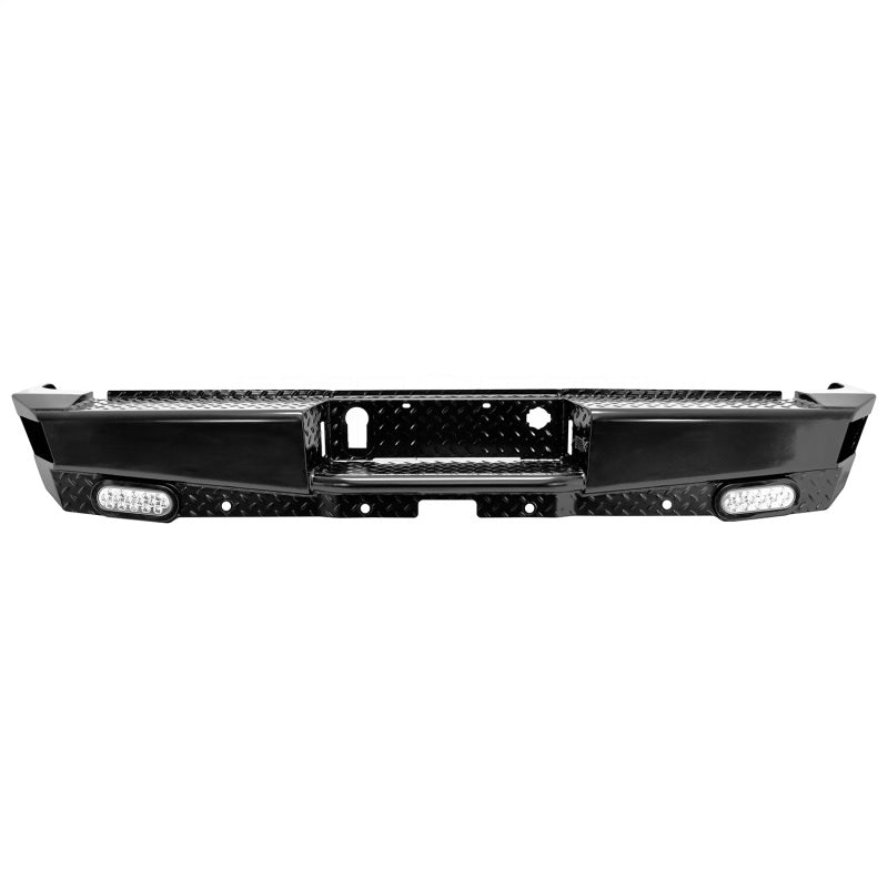 Westin 14-18 Chevrolet Silverado HDX Bandit Rear Bumper - Black