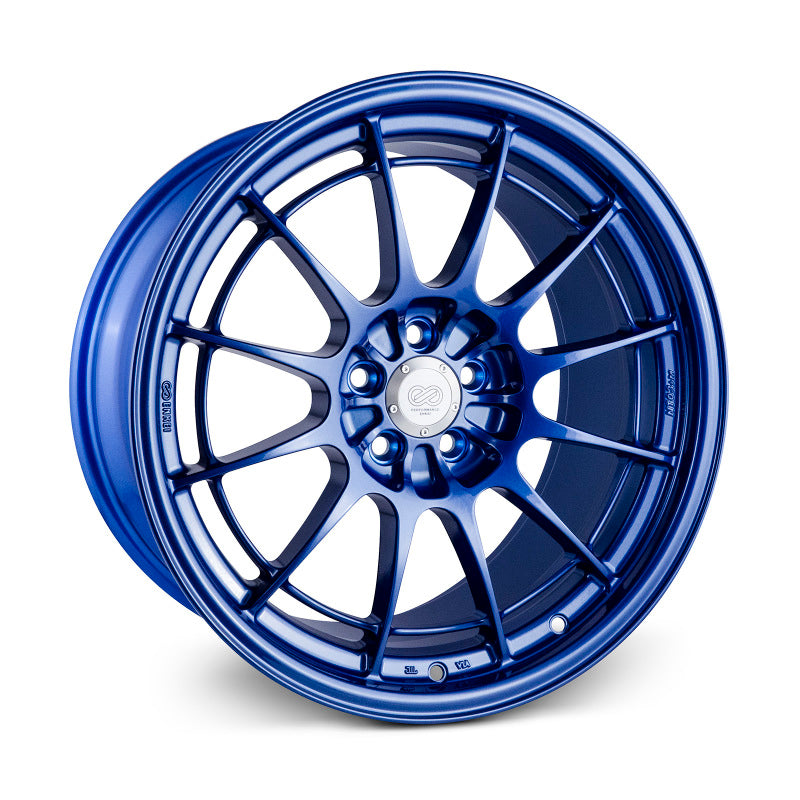 Enkei NT03+M 18x9.5 5x100 40mm Offset Victory Blue Wheel Enkei Wheels - Cast