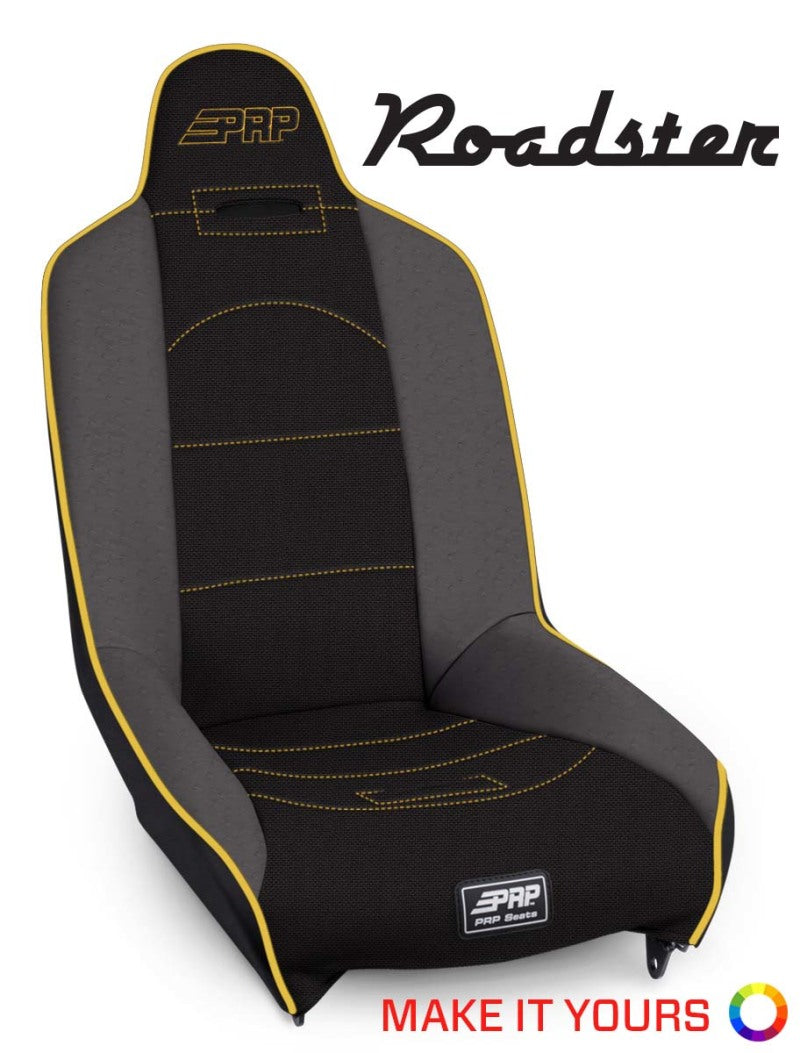 PRP Roadster High Back 4In. Extra Tall Suspension Seat