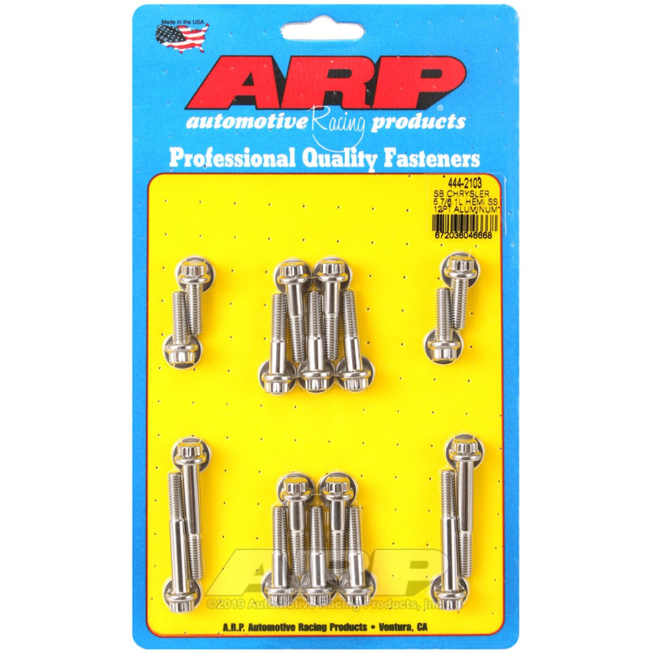 ARP Chrysler Small Block 5.7/6.1L Hemi 12pt Intake Manifold Bolt Kit ARP Hardware Kits - Other