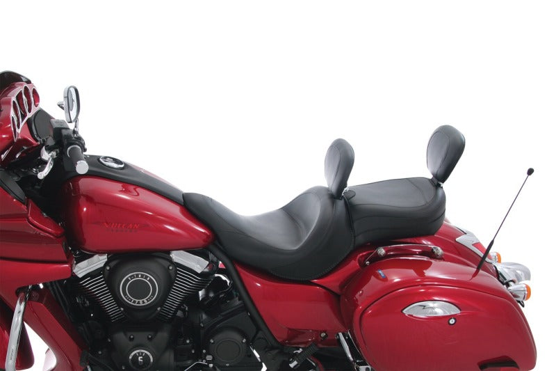 Mustang 11-19 Kawasaki Vulcan 1700, Vaquero Passenger Backrest - Black