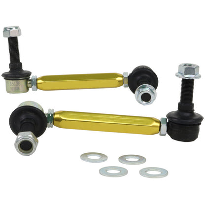 Whiteline Universal Sway Bar - Link Assembly Heavy Duty 150mm-175mm Adjustable Steel Ball Whiteline Sway Bar Endlinks