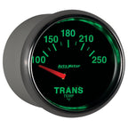 Autometer GS 52mm 100-250 Degree F Short Sweep Electronic Transmission Temperature Gauge AutoMeter Gauges
