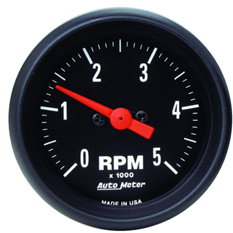 Autometer Z-Series 52mm 5000RPM In-Dash Tachometer AutoMeter Gauges