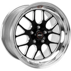 Weld S77 17x11 / 5x4.75 BP / 8.8in. BS Black Wheel (Medium Pad) - Non-Beadlock Weld Wheels - Forged
