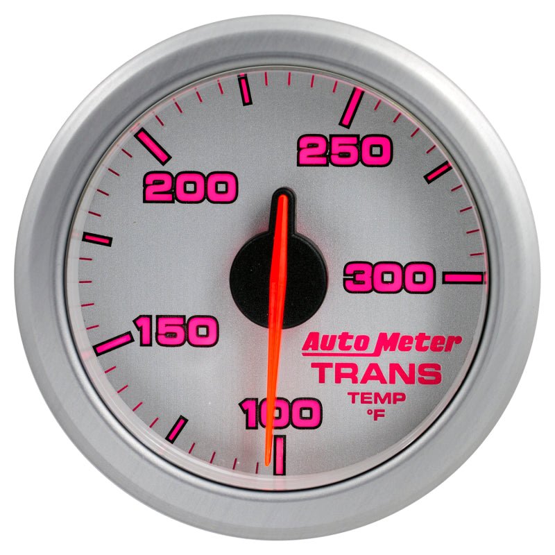 Autometer Airdrive 2-1/6in Trans Temperature Gauge 100-300 Degrees F - Silver AutoMeter Gauges