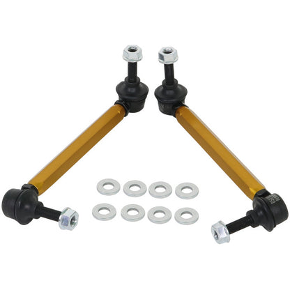 Whiteline Universal Swaybar Link Kit-Heavy Duty Adjustable Ball Joint Whiteline Sway Bar Endlinks