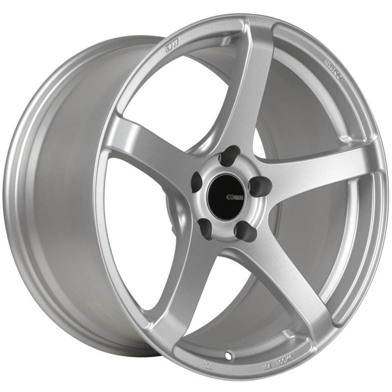 Enkei Kojin 17x8 35mm Offset 5x114.3 Bolt Pattern 72.6mm Bore Dia Matte Silver Wheel Enkei Wheels - Cast