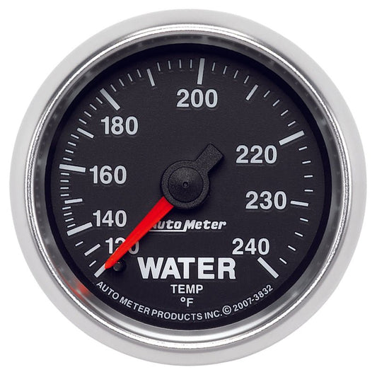 Autometer GS 52mm 120-240 Deg F Mechanical Water Temperature Gauge AutoMeter Gauges