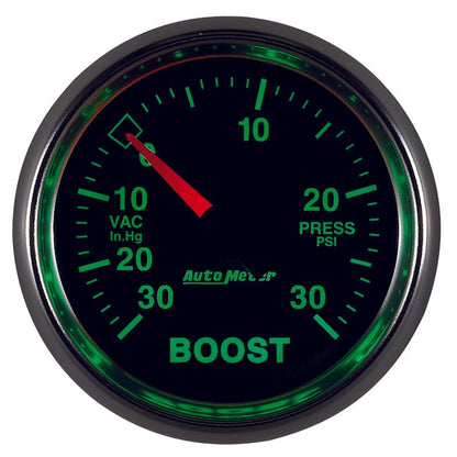 Autometer GS 30inhg-30PSI Digital Vac/Boost Gauge AutoMeter Gauges