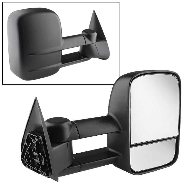 Xtune Chevy Silverado 99-06 Manual Extendable Manual Adjust Mirror Right MIR-CSIL03-MA-R SPYDER Side Mirrors