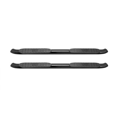 Westin 2014-2018 Chevrolet/GMC Silverado Sierra 1500 Dbl Cab PRO TRAXX 4 Oval Nerf Step Bars - Black