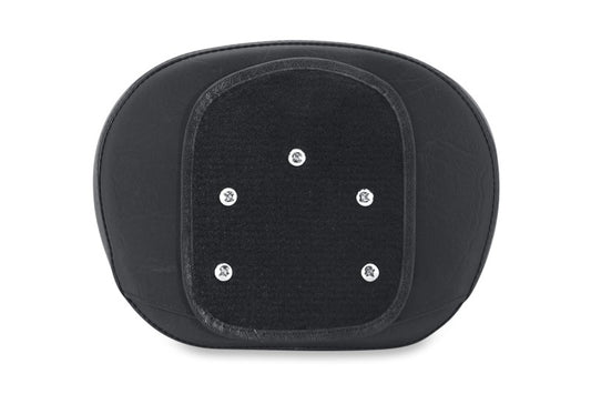 Mustang Honda Cruiser Accessories Sissy Bar Pad (12 inch x 9 inch) - Black