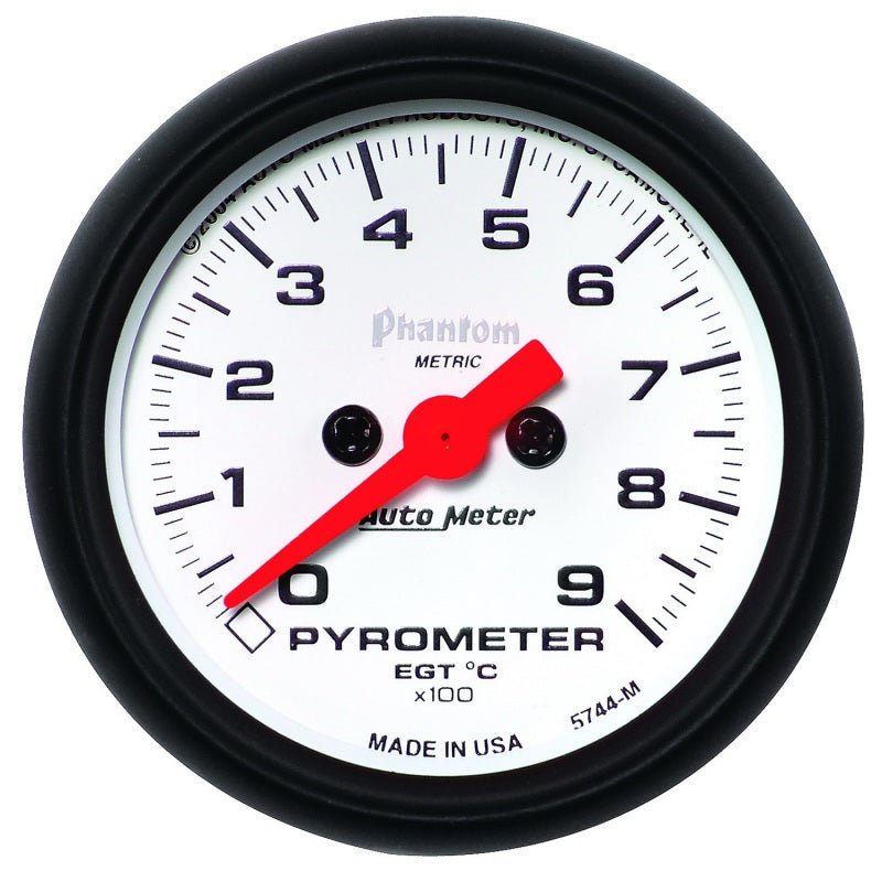 Autometer Phantom FSE 52mm 0-900 Deg C Electronic Guage Kit AutoMeter Gauges