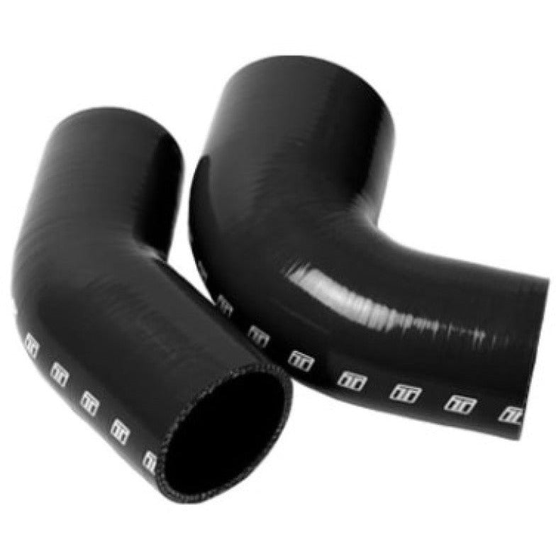 Turbosmart 90 Reducer Elbow 2.0in - 3.0in - Black Turbosmart Silicone Couplers & Hoses