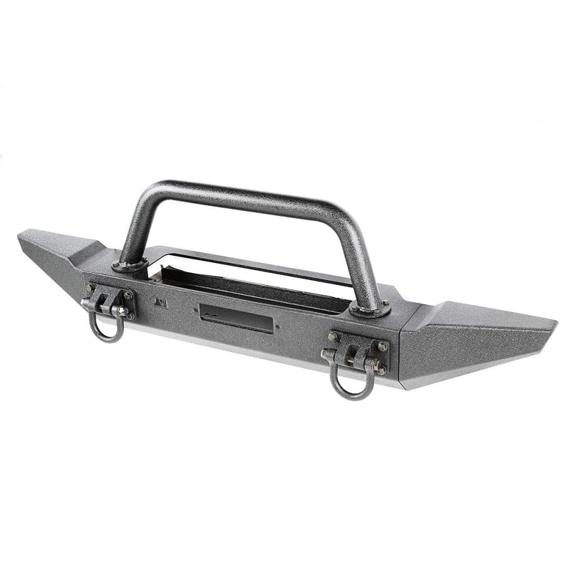 Rugged Ridge XHD Bumper Kit Overrider Ft 76-06 CJ/Jeep Wrangler Rugged Ridge Bumpers - Steel