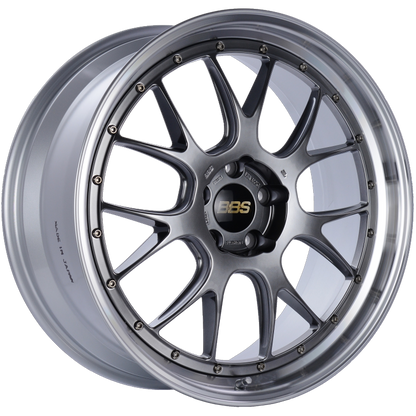 BBS LM-R 21x9 5x120 ET32 Diamond Black Center Diamond Cut Lip Wheel -82mm PFS/Clip Required