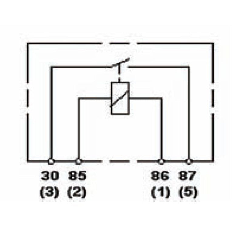 Hella Relay Mini Iso Alt 4 Pole 24V Spst Bkt Hella Light Accessories and Wiring