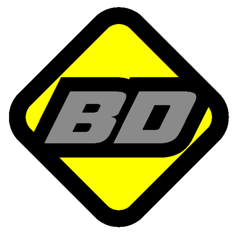 BD Diesel Xtruded Trans Oil Cooler - 5/16 inch Cooler Lines