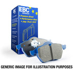EBC 10-13 Chevrolet Corvette (C6) 6.2 Grand Sport Bluestuff Rear Brake Pads EBC Brake Pads - Racing